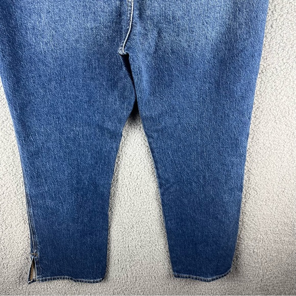 Good American NWT Good Curve Straight High Rise Medium Wash Jeans Size 14/32 - Picture 14 of 16